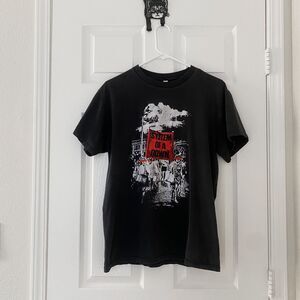 System Of A Down Graphic Band T-Shirt Black Gildan Heavyweight Size M